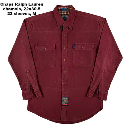 Vintage Ralph Lauren 100% Cotton Button Up Shirts- SELECT SHIRT