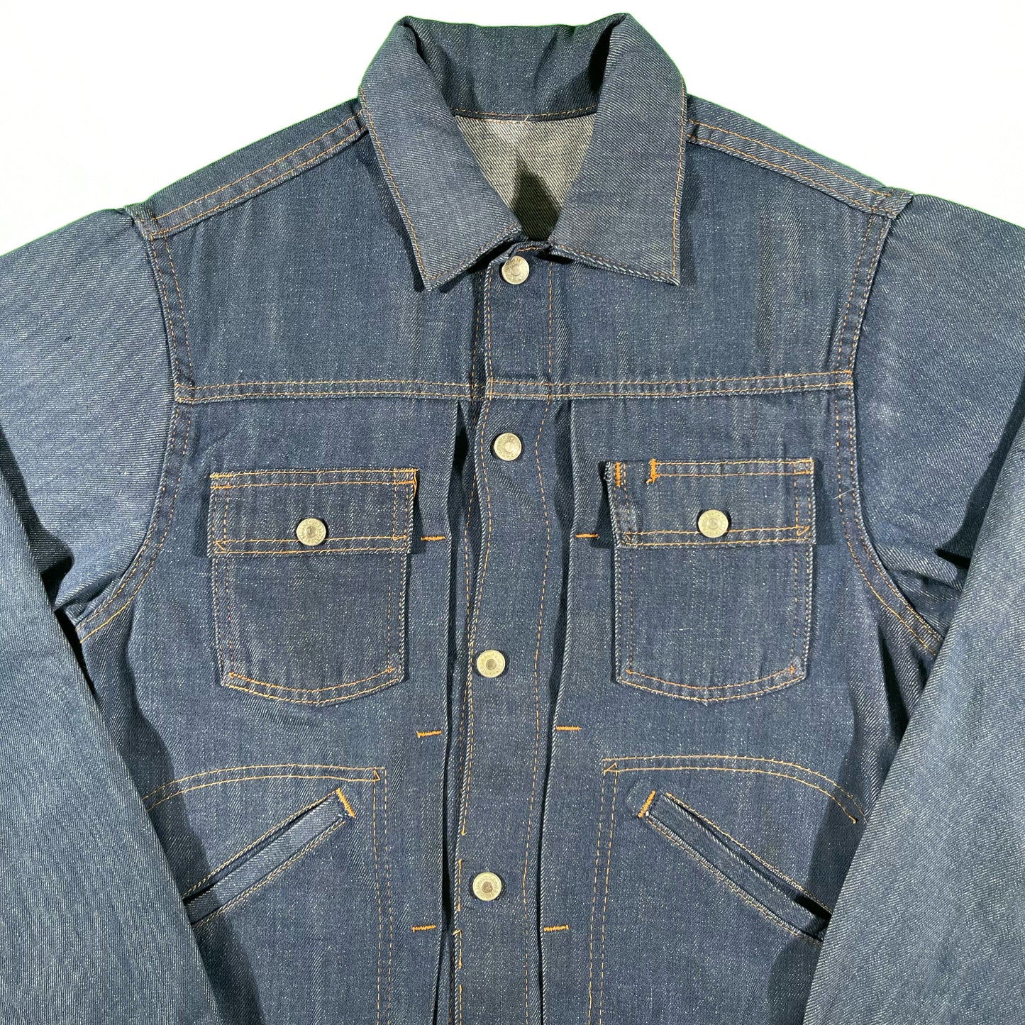 70s Ranchcraft Dark Wash Denim Jacket- S