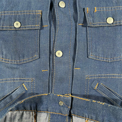 70s Ranchcraft Dark Wash Denim Jacket- S