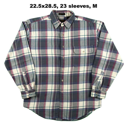 Vintage Eddie Bauer 100% Cotton Flannel Shirts- SELECT SHIRT