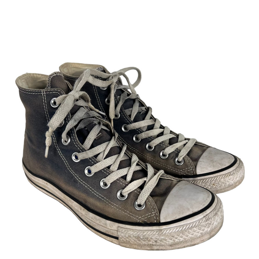 Sun Faded Navy High Top Converse- M's 8, W's 9.5