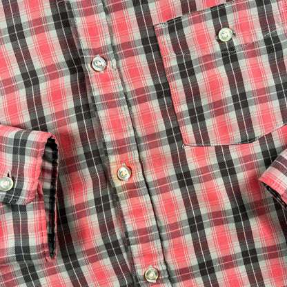 2009 Nike 6.0 Plaid Button Up Shirt- XL