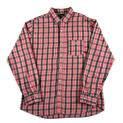 2009 Nike 6.0 Plaid Button Up Shirt- XL