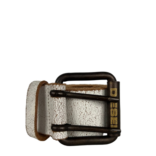 Diesel Cracked Paint Leather Belt- 28"-32"