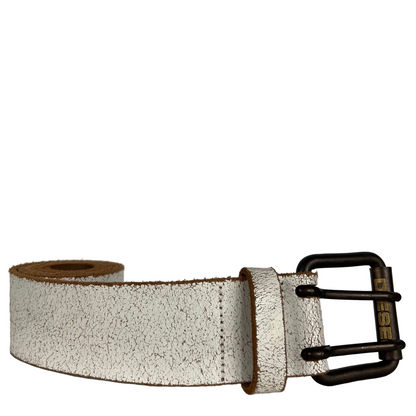 Diesel Cracked Paint Leather Belt- 28"-32"