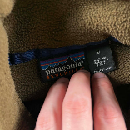 90s Patagonia Synchilla Zip Up Fleece- M