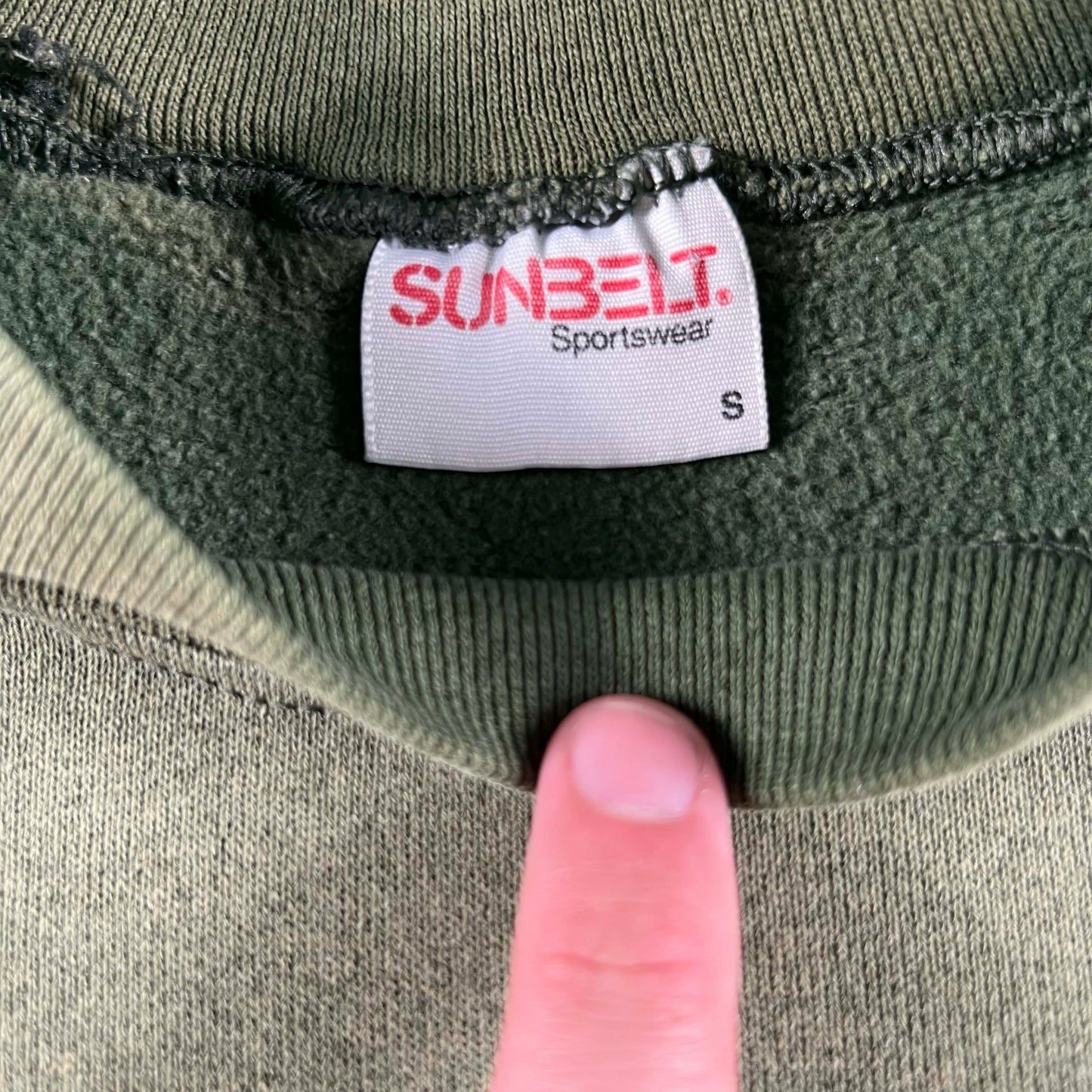 80s Sun Faded Leakey Eagles Sweatshirt- S