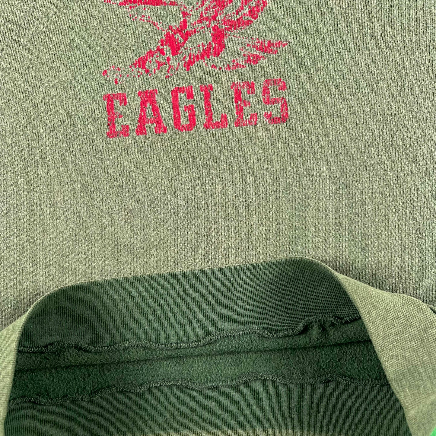 80s Sun Faded Leakey Eagles Sweatshirt- S