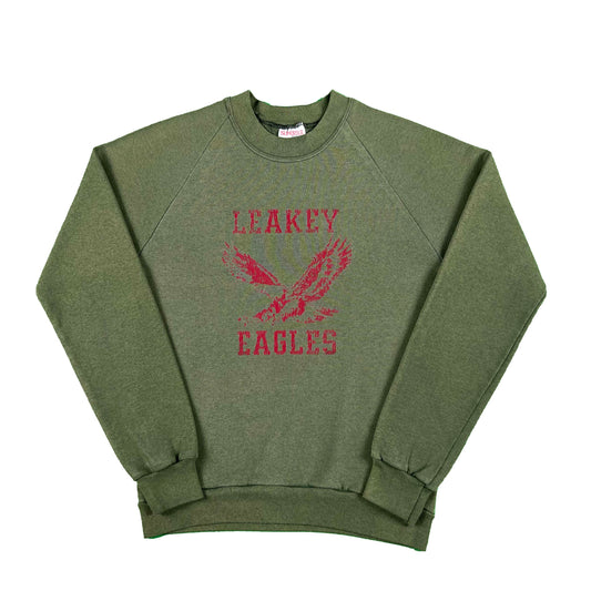 80s Sun Faded Leakey Eagles Sweatshirt- S