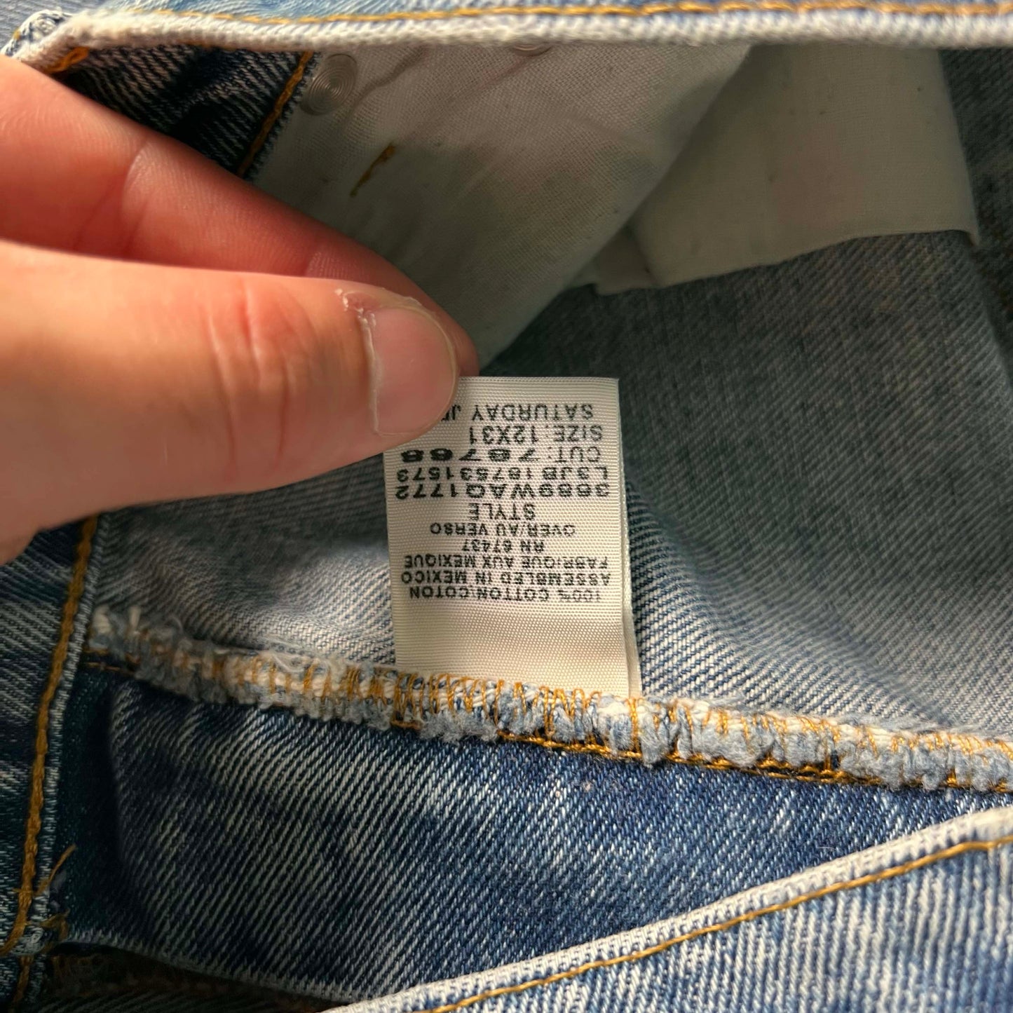Vintage Polo Jeans Co Ralph Lauren 'Saturday Jean' Denim- SELECT PAIR
