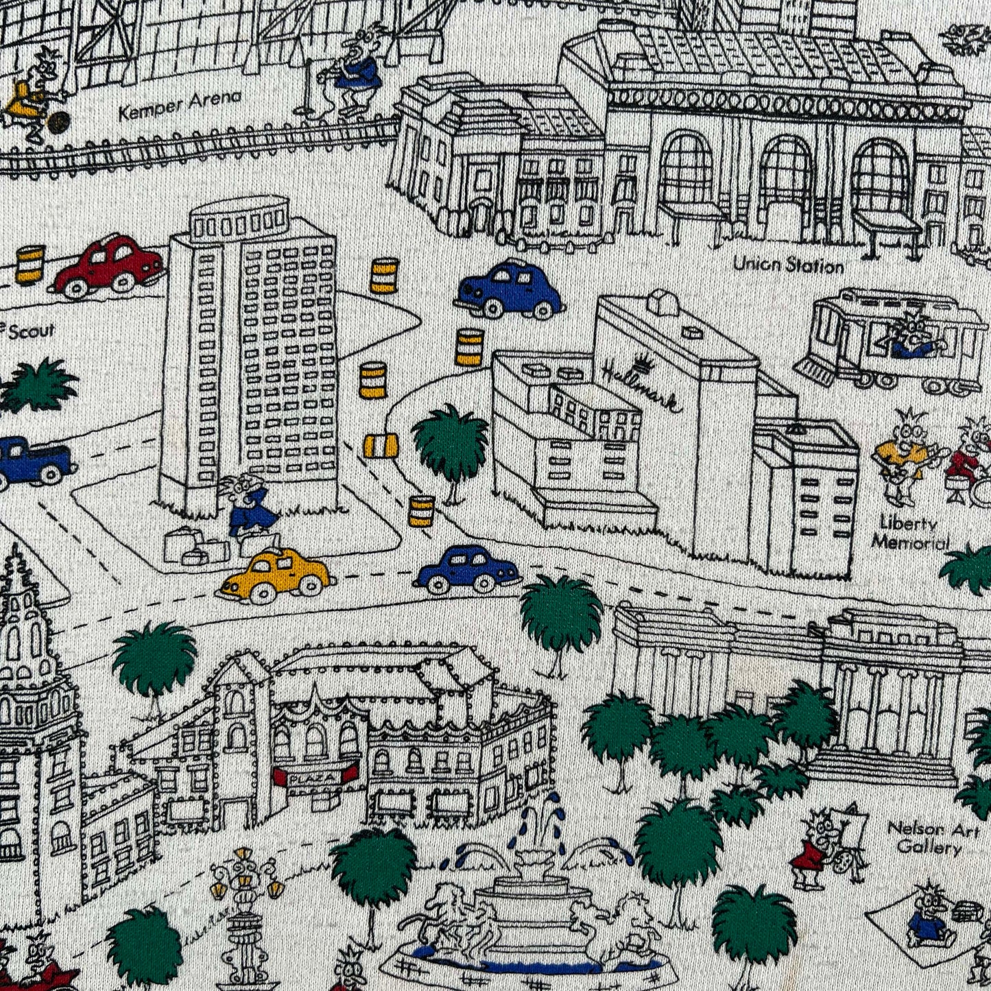 90s Kansas City Sweatshirt- M