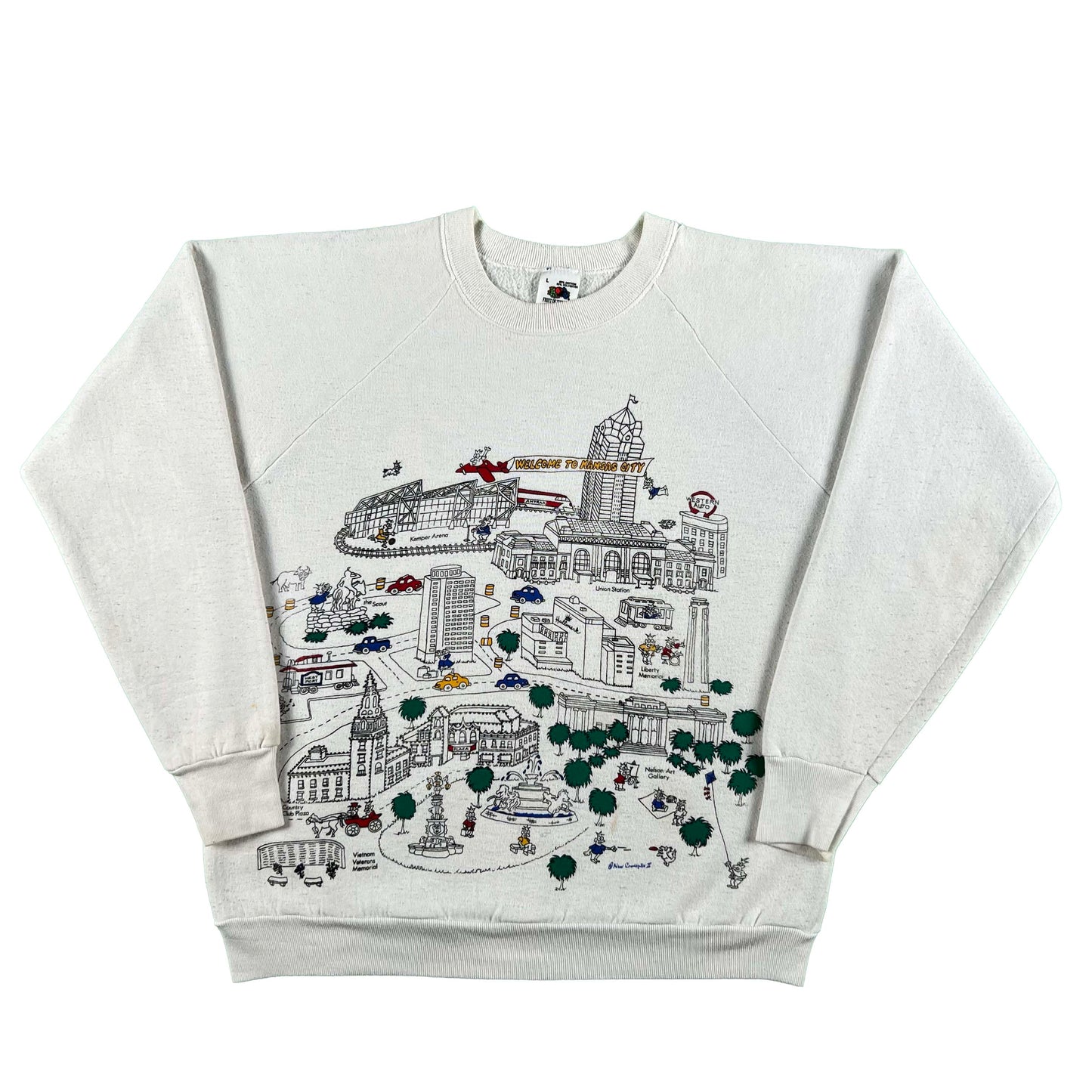90s Kansas City Sweatshirt- M
