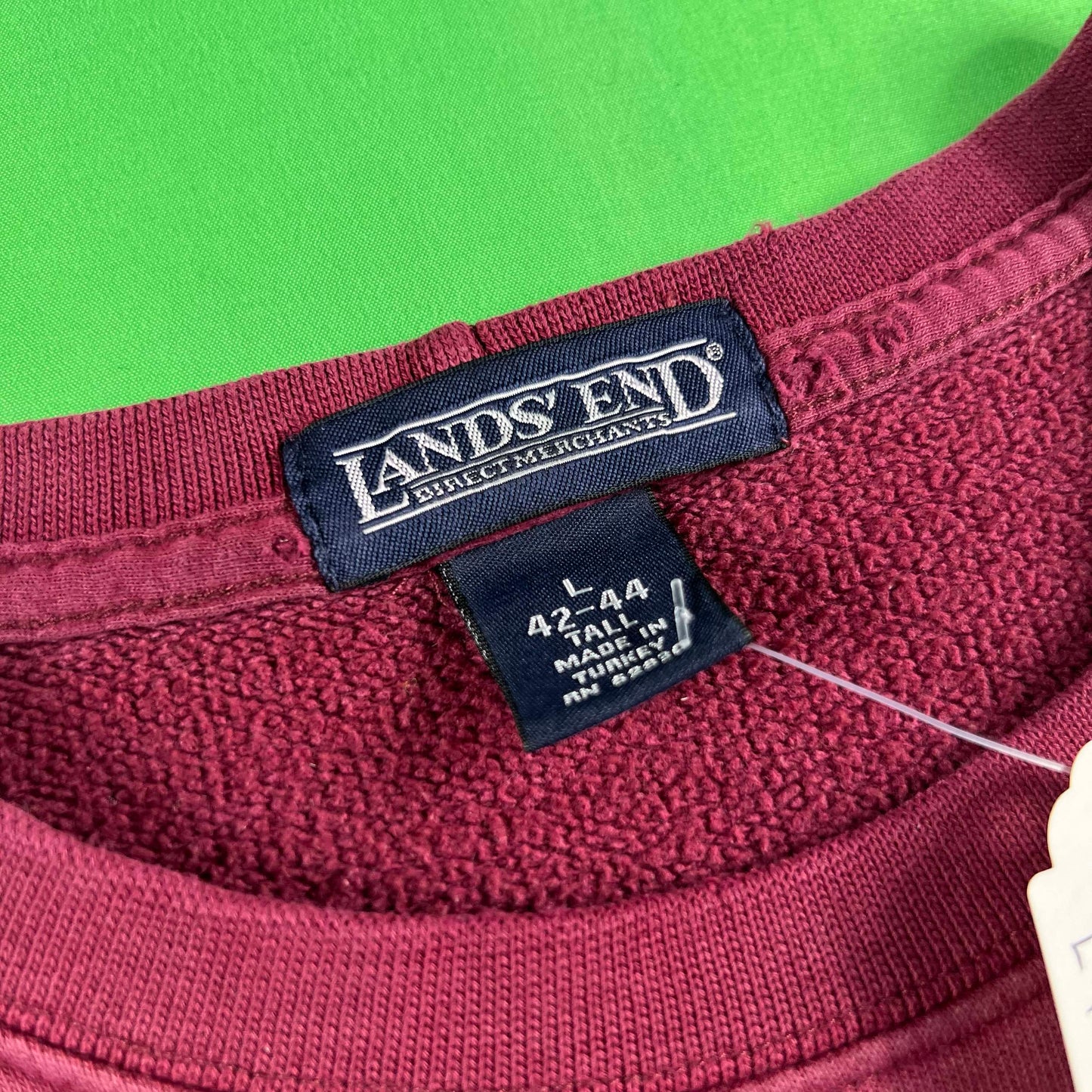 00s Lands' End Wine Red Sweatshirts & Sweatpants- SELECT SWEAT