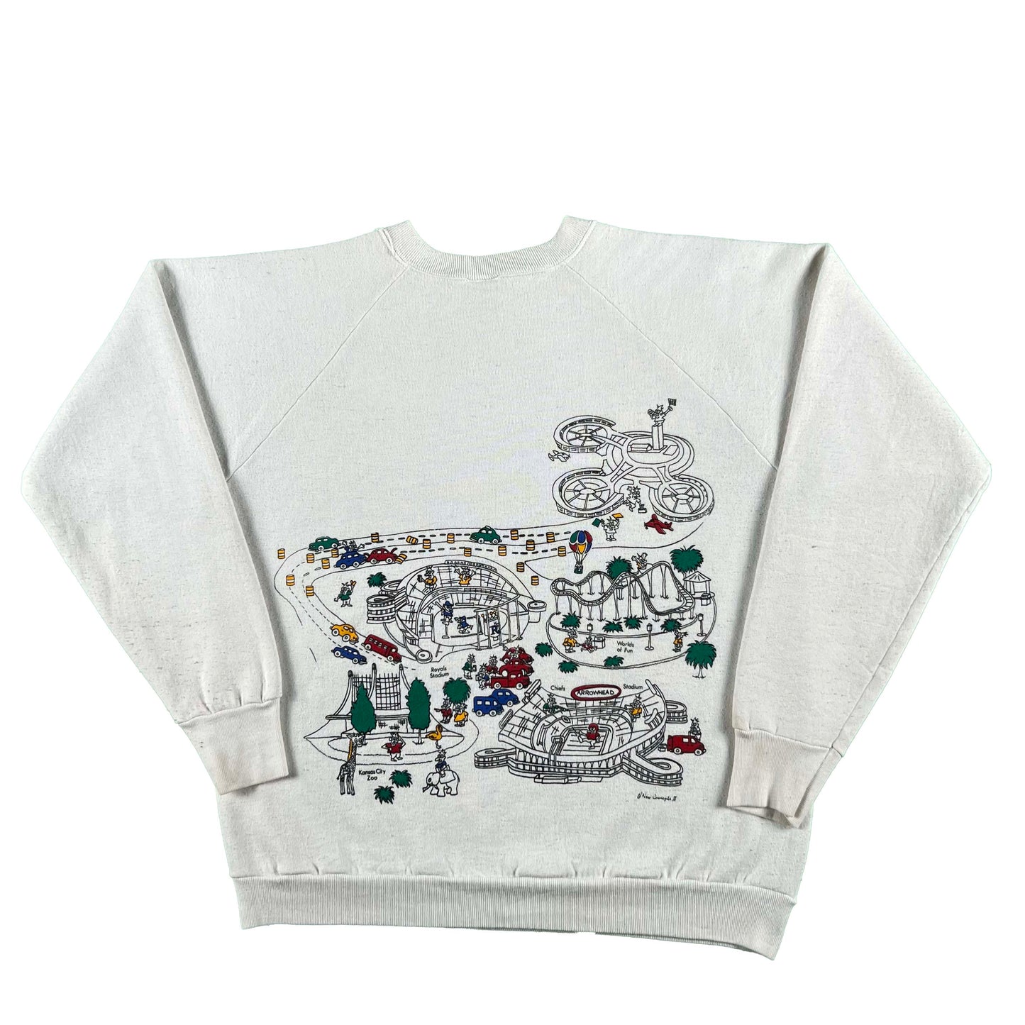 90s Kansas City Sweatshirt- M