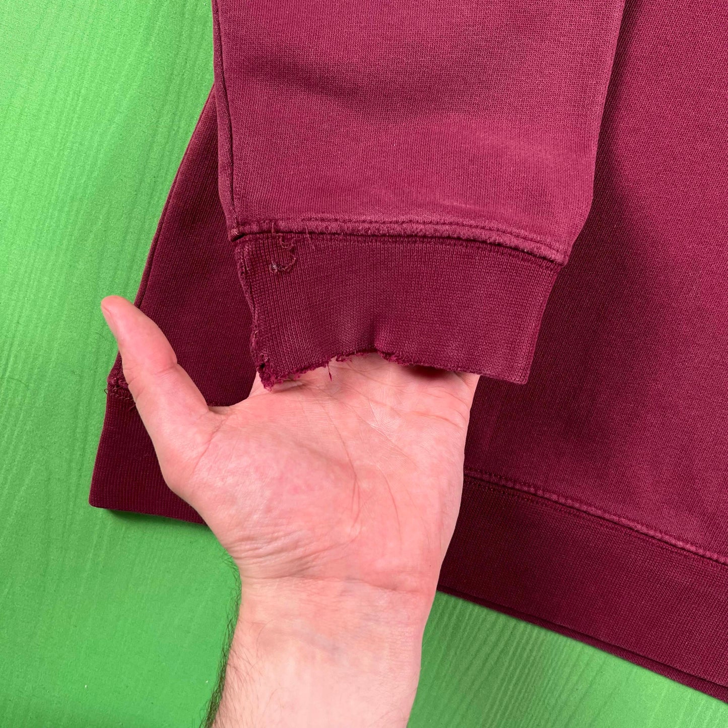 00s Lands' End Wine Red Sweatshirts & Sweatpants- SELECT SWEAT