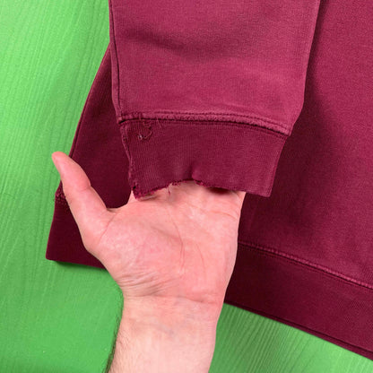 00s Lands' End Wine Red Sweatshirts & Sweatpants- SELECT SWEAT