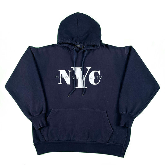 00s New York City Hoodie- L