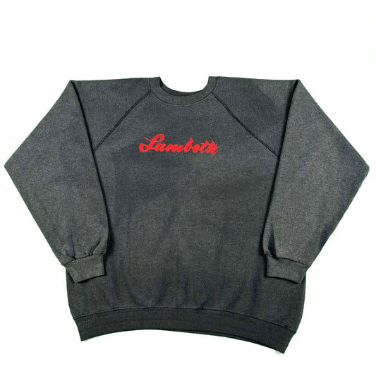 80s Sun Faded Black 'Lambeth' Sweatshirt- XL