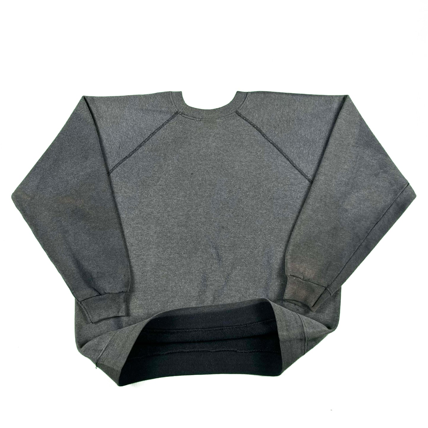 80s Sun Faded Black 'Lambeth' Sweatshirt- XL