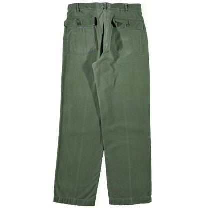 60s OG-107 Army Trousers- 34x31.5