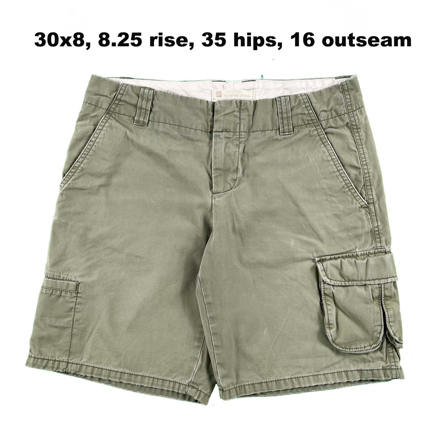 2007 Gap 'Favorite Chino' Cargo Shorts- SELECT PAIR