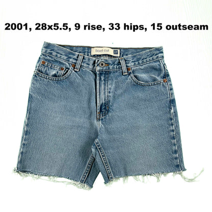 Vintage Gap Cut Off Denim Shorts- SELECT PAIR