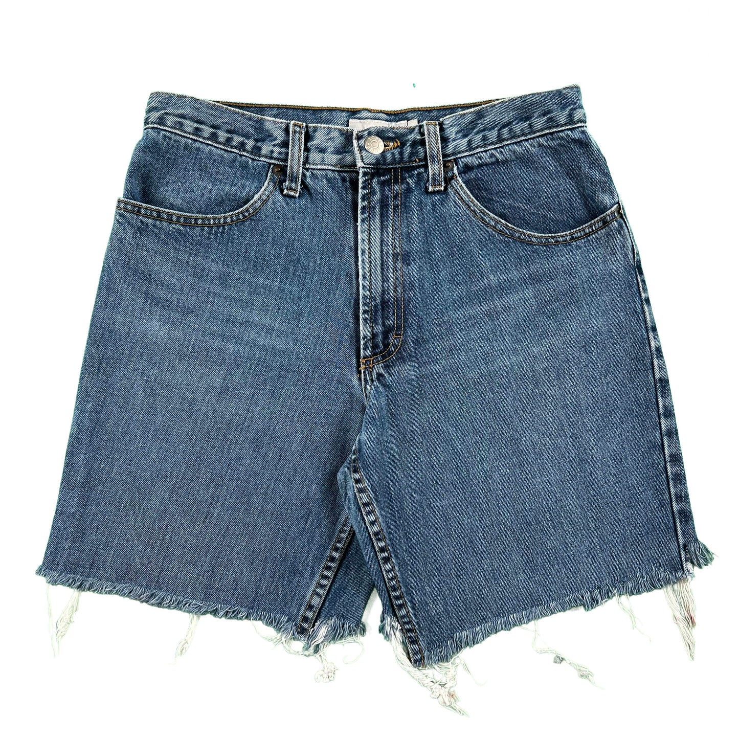 90s J.Crew Cut Off Denim Shorts- 28x7
