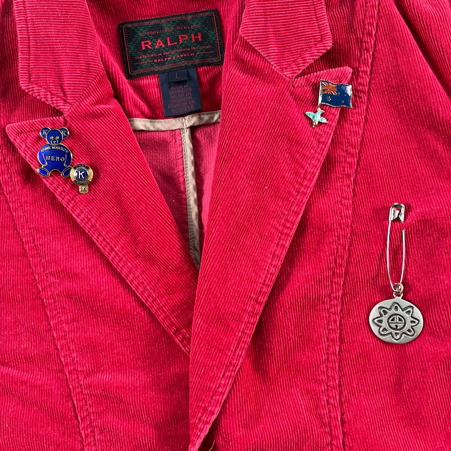 00s Ralph Lauren Corduroy Charm Blazer- S
