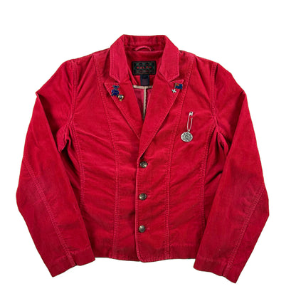 00s Ralph Lauren Corduroy Charm Blazer- S