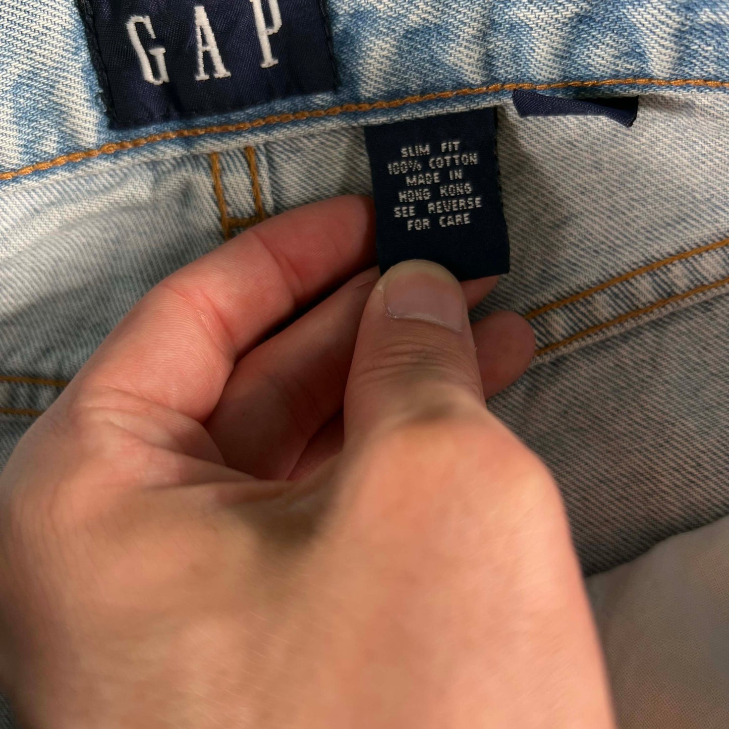 90s Gap 'Slim Fit' Painter's Denim- 27x31