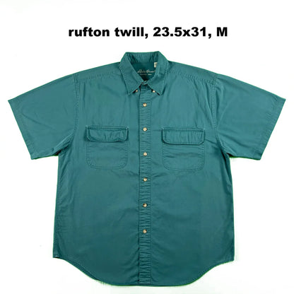 Vintage Eddie Bauer 100% Cotton 'Rufton Twill' Shirts- SELECT SHIRT