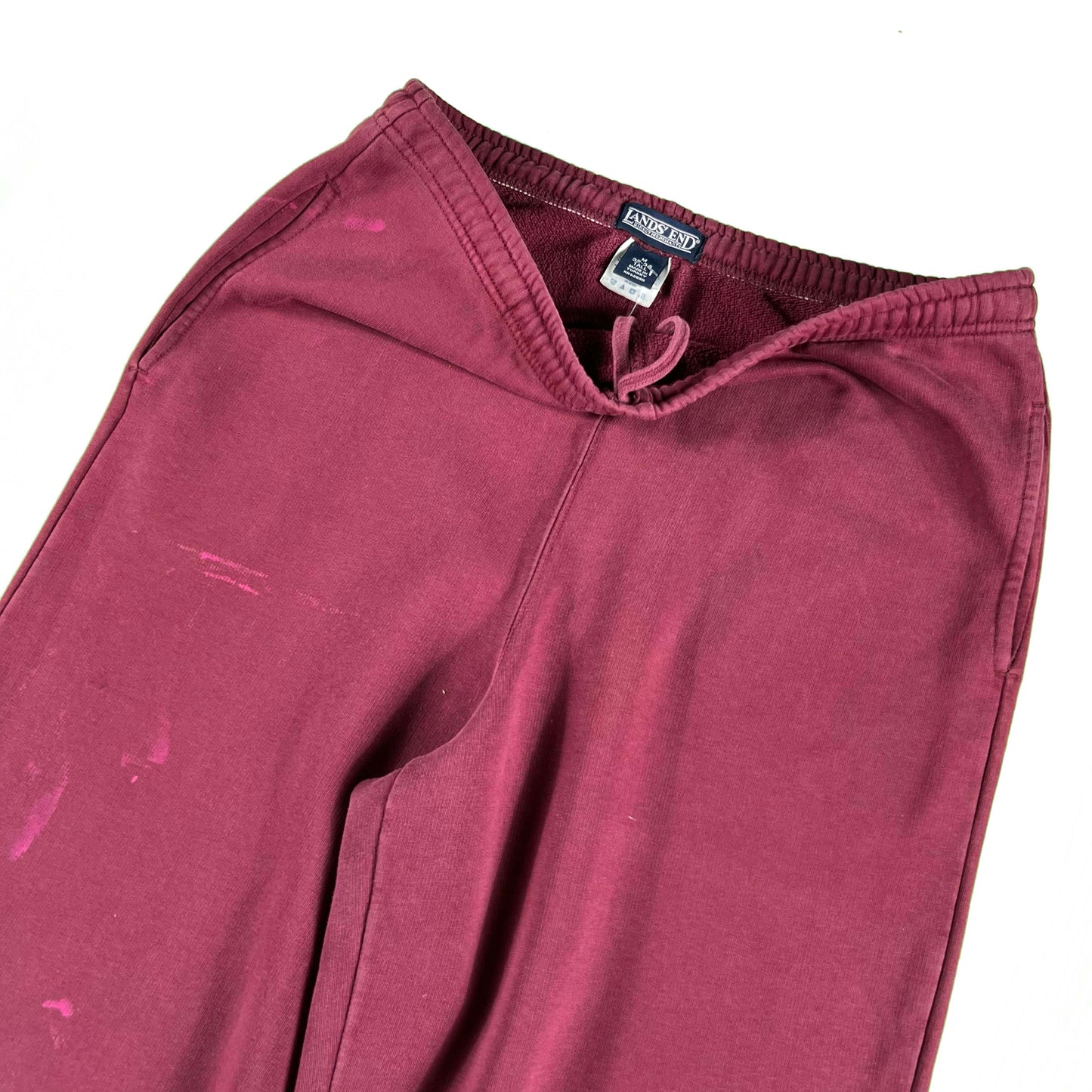00s Lands' End Wine Red Sweatshirts & Sweatpants- SELECT SWEAT