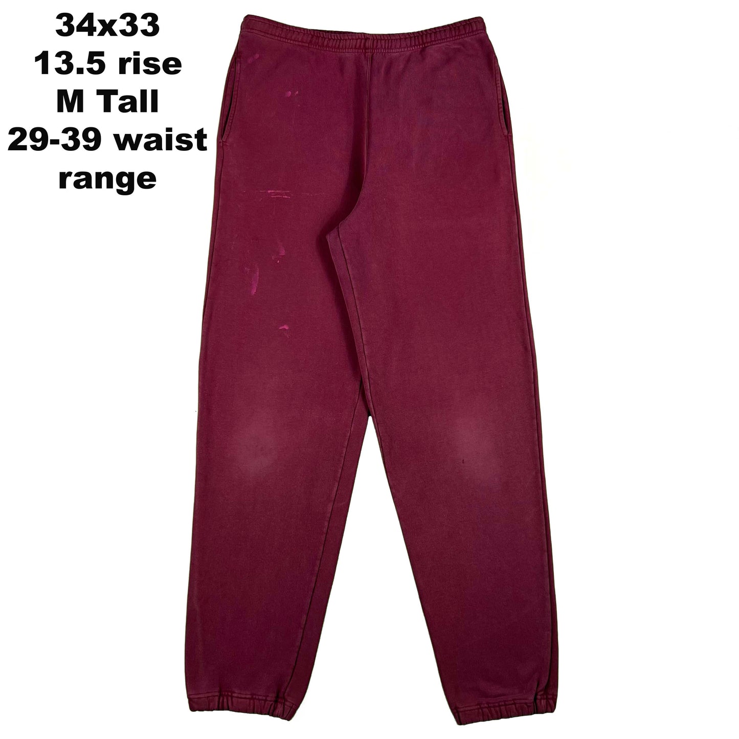 00s Lands' End Wine Red Sweatshirts & Sweatpants- SELECT SWEAT