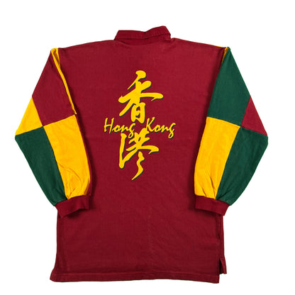 90s Mad Dogs Rugby Sevens Polo- L