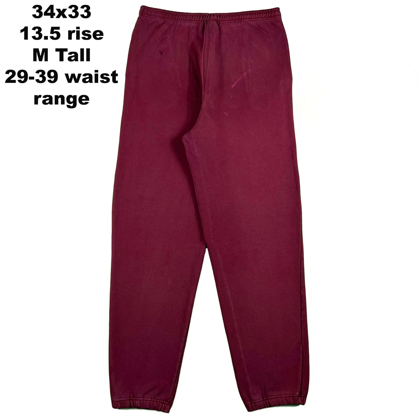 00s Lands' End Wine Red Sweatshirts & Sweatpants- SELECT SWEAT