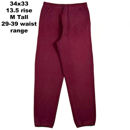 00s Lands' End Wine Red Sweatshirts & Sweatpants- SELECT SWEAT
