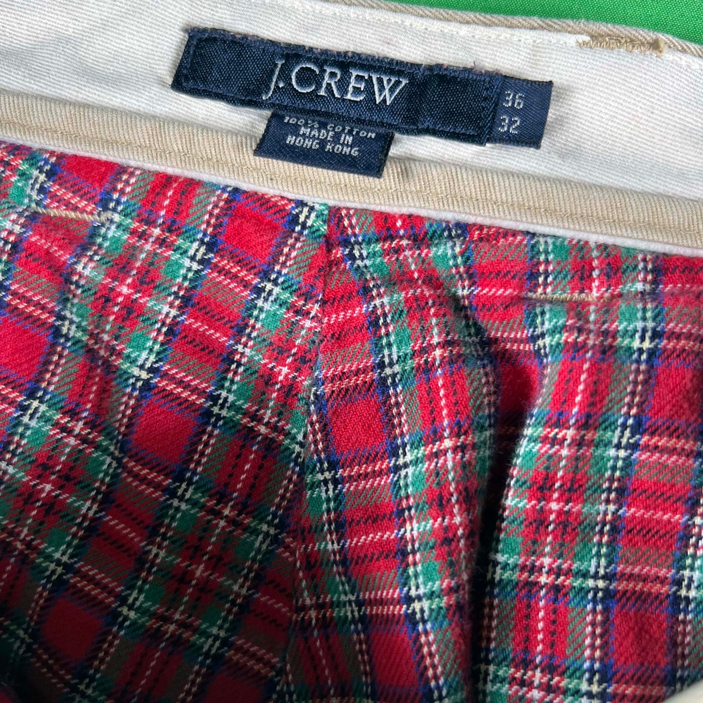 00s J.Crew Flannel Lined Chinos- 34x31