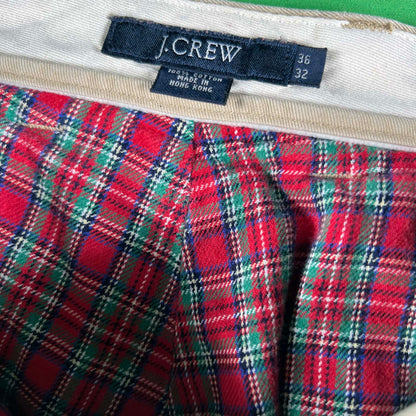 00s J.Crew Flannel Lined Chinos- 34x31