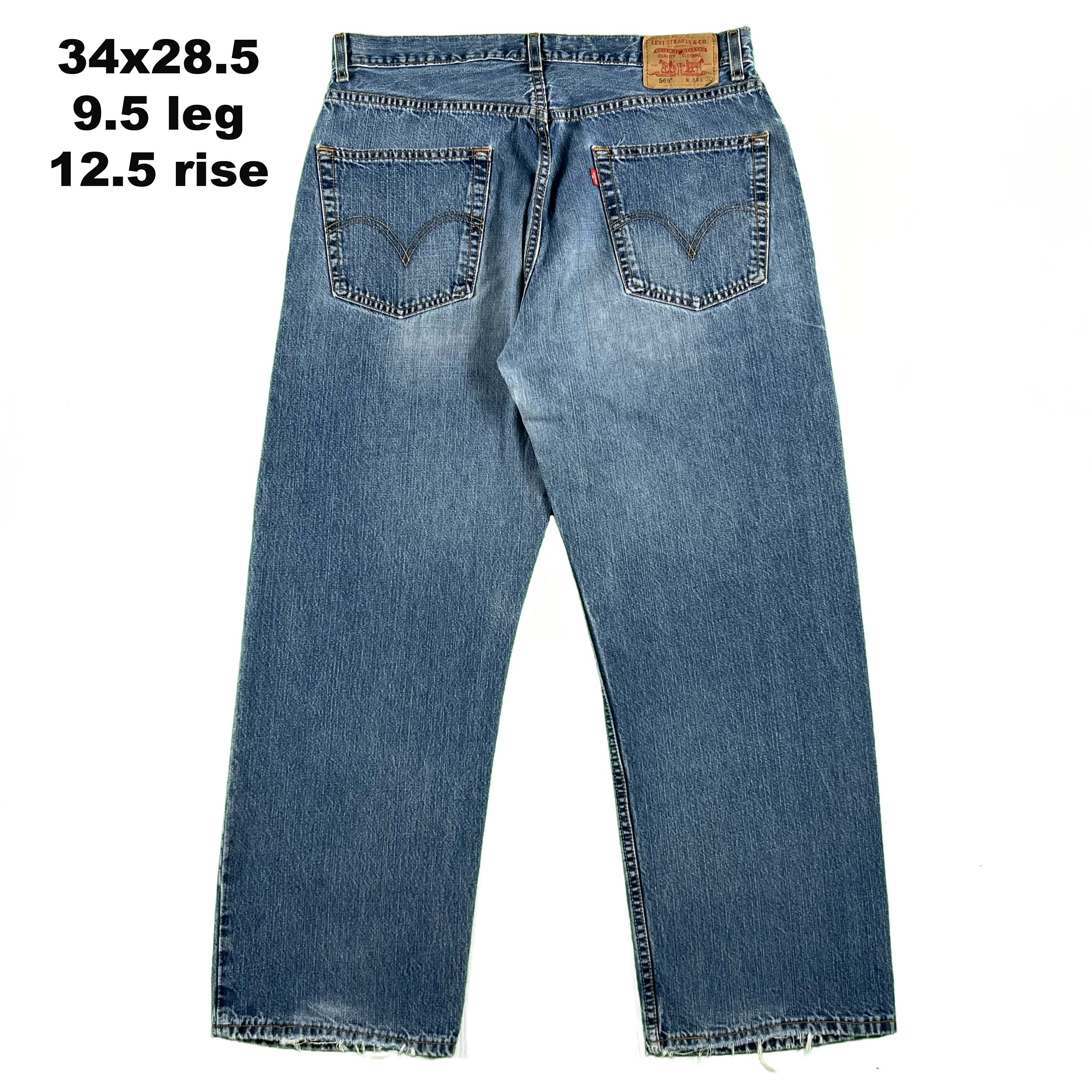 90s/00s Levi's 569s 'Loose Straight' Denim- SELECT PAIR – Plum