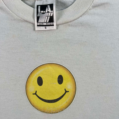90s Smiley Face Baby Tee