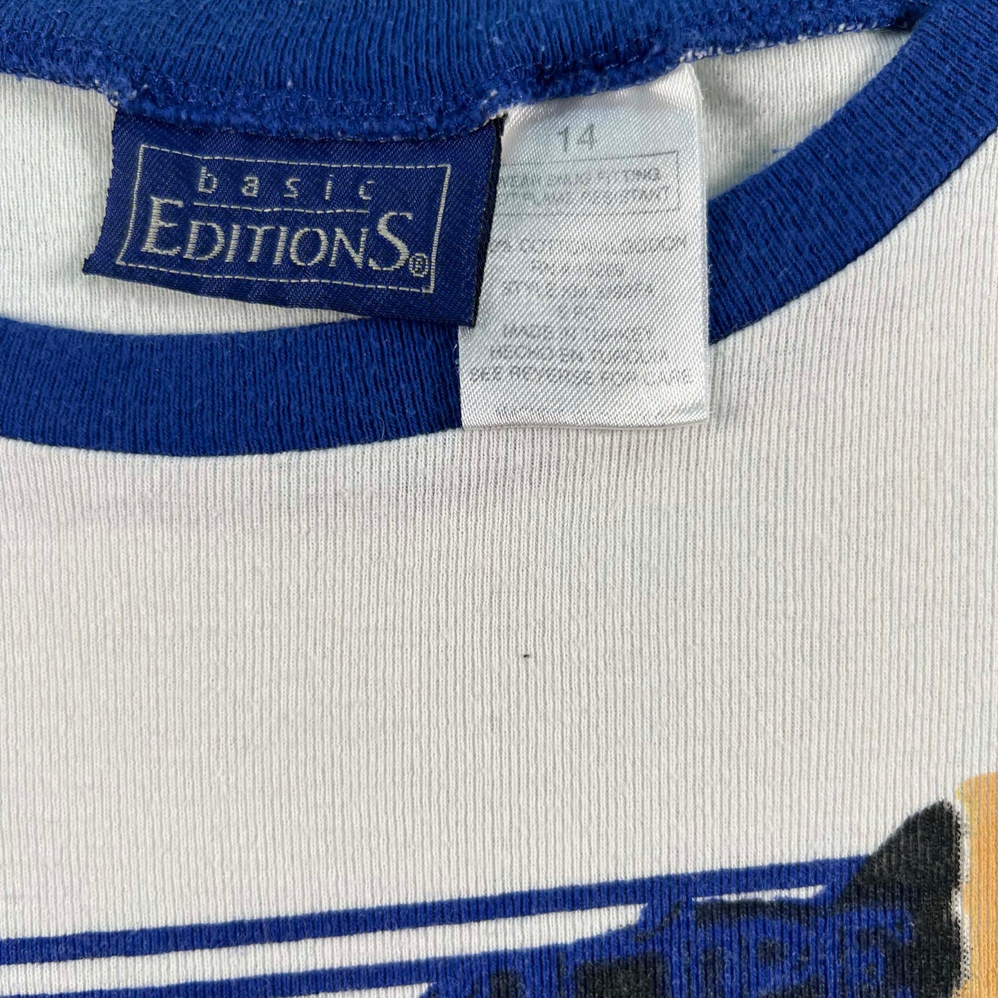 90s Basic Edition BMX 1/2 Pipe Pro Tee- XXS