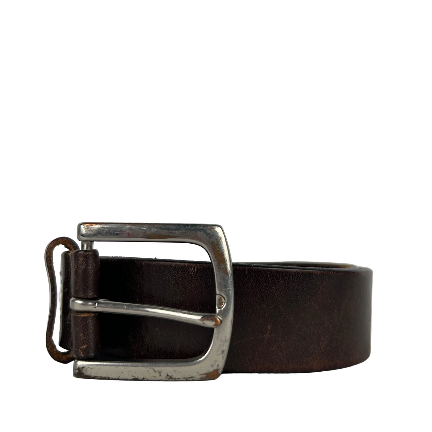00s Gap Brown Leather Belt- 26"-30"