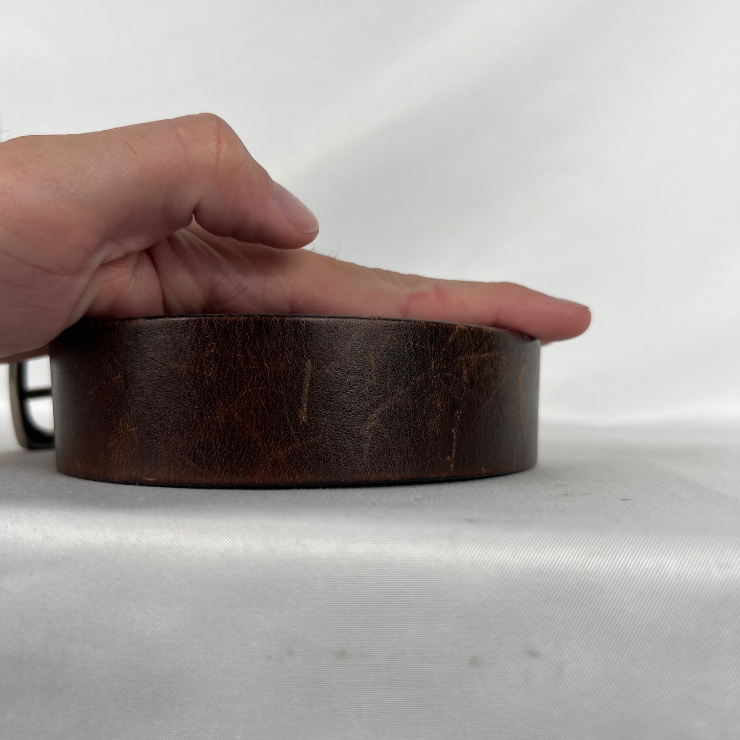00s Gap Brown Leather Belt- 26"-30"
