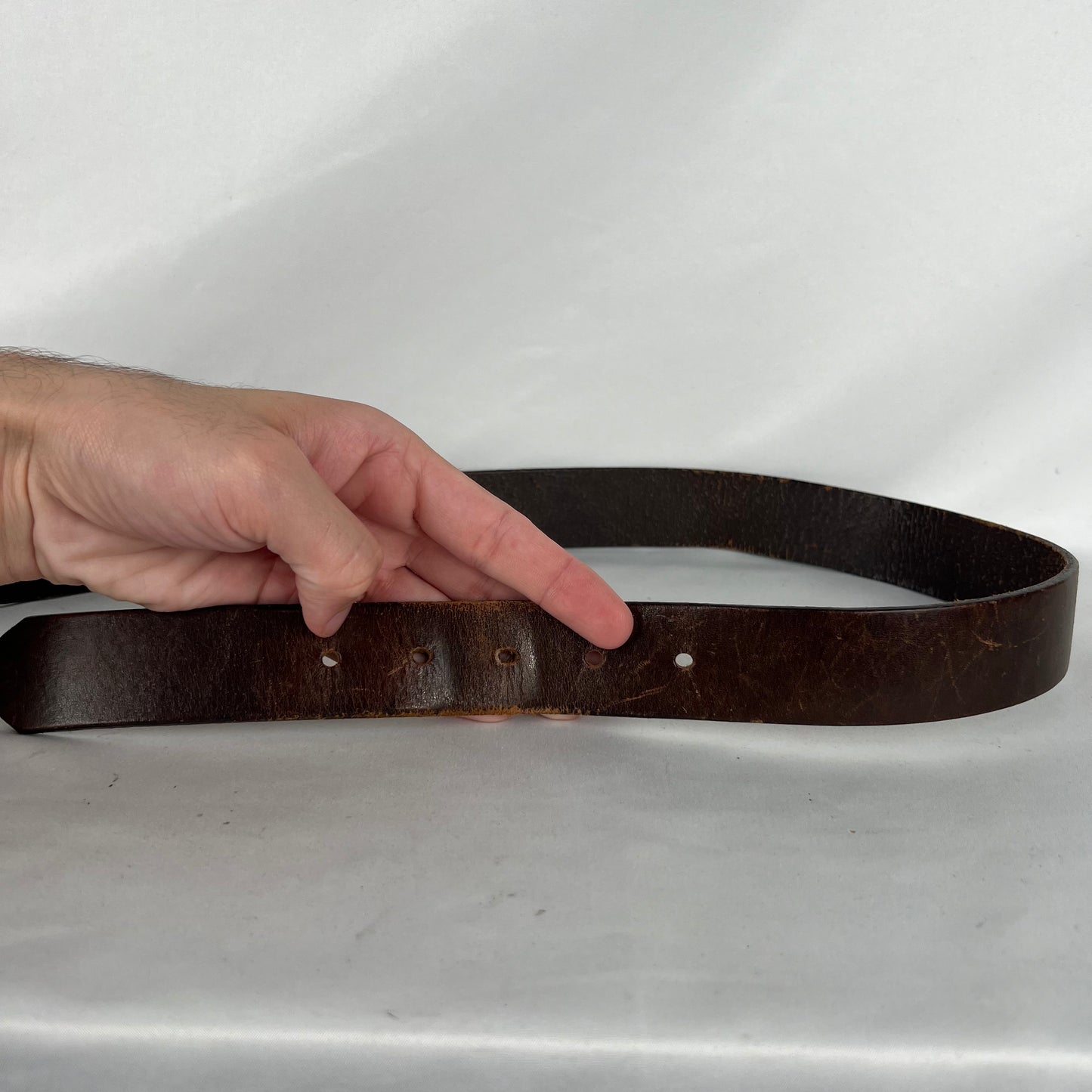00s Gap Brown Leather Belt- 26"-30"