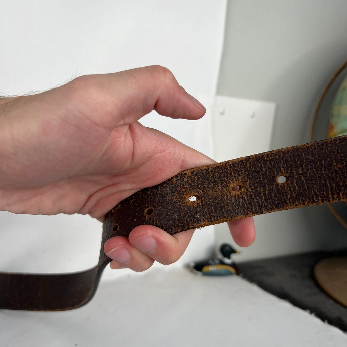 00s Gap Brown Leather Belt- 26"-30"