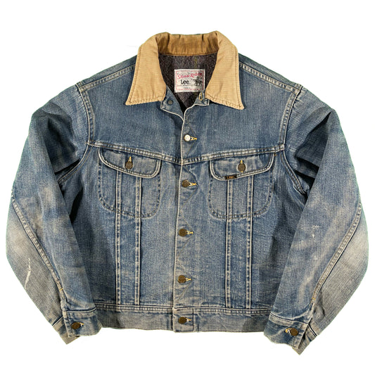 70s Lee Denim Storm Rider Jacket- L