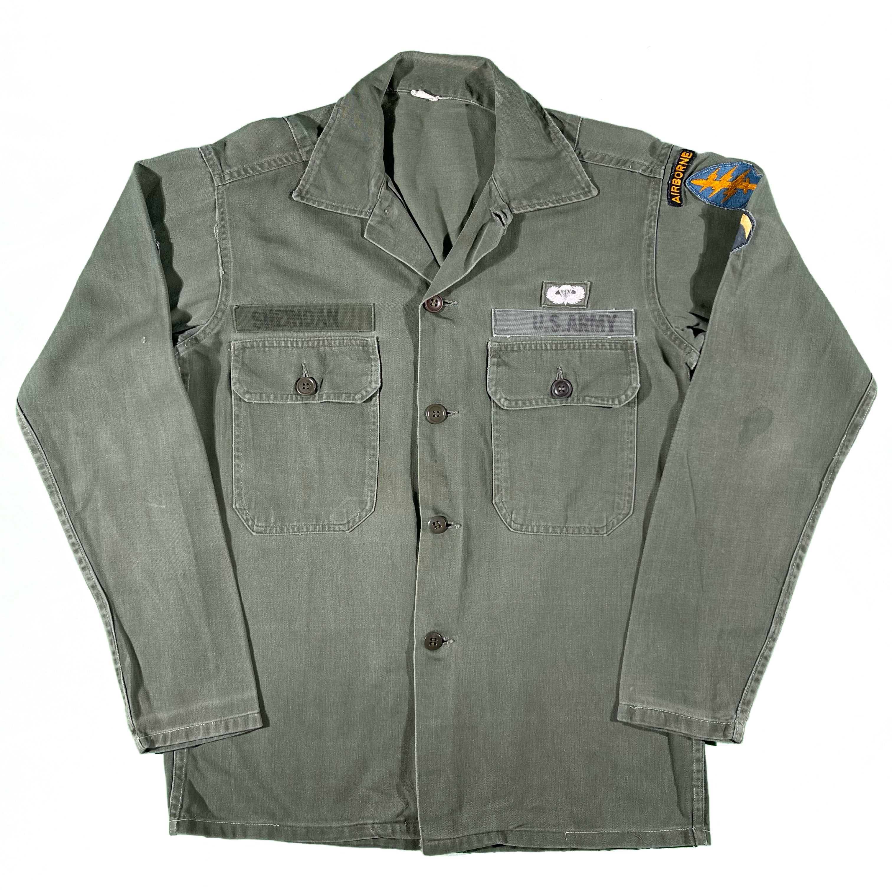 60s/70s US Army OG-107 Utility Shirt- XS,S,M,L