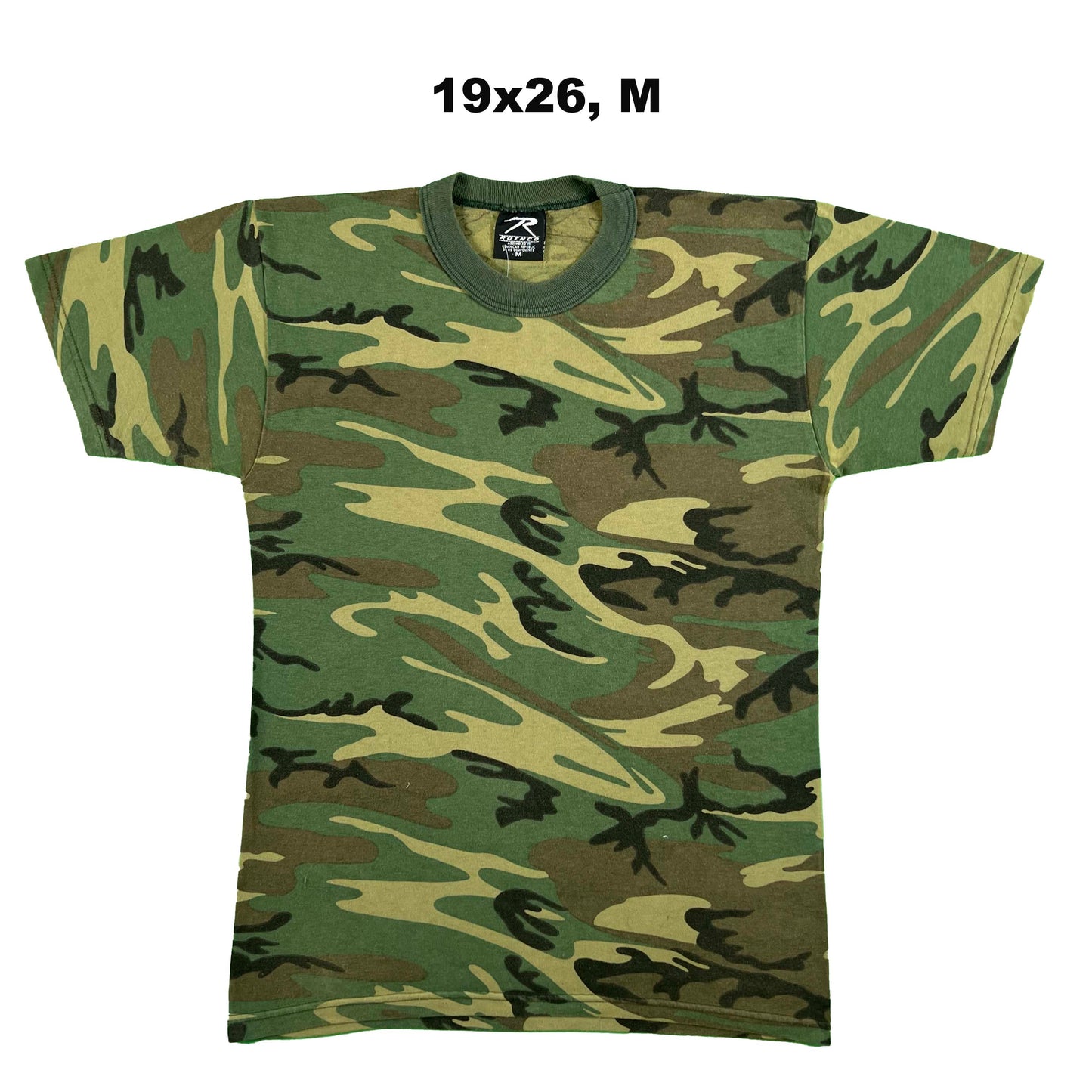 Vintage Blank Camo Tee- SELECT SHIRT