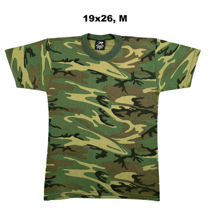 Vintage Blank Camo Tee- SELECT SHIRT