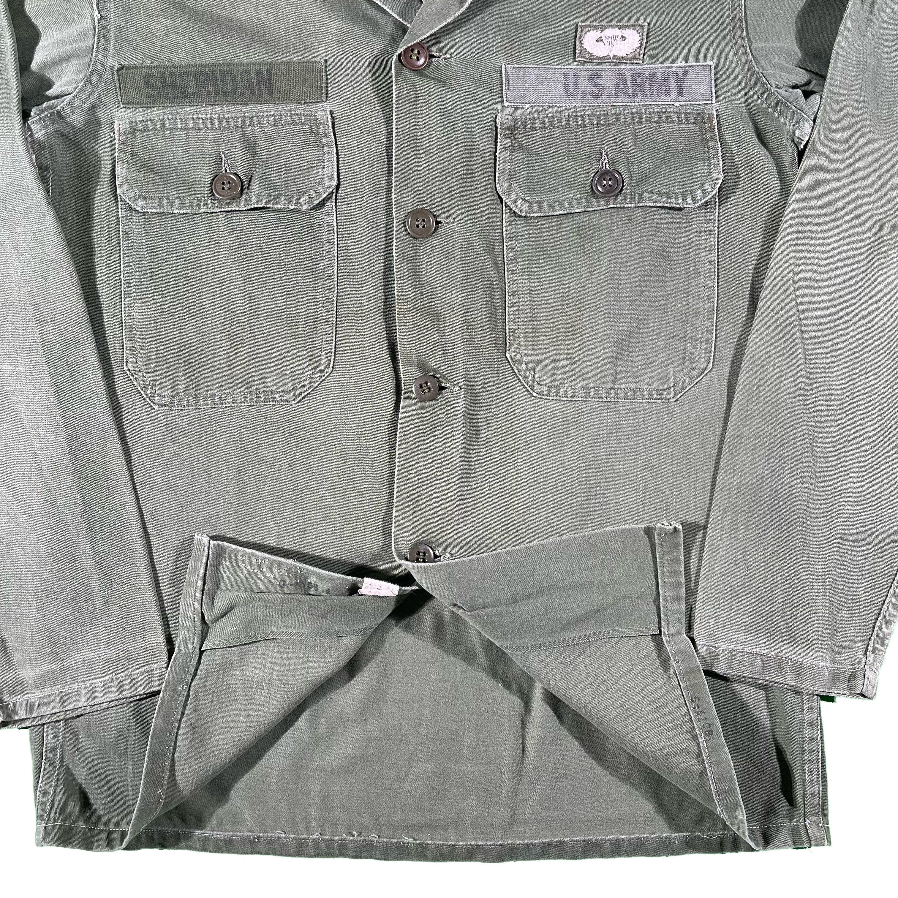 60s/70s US Army OG-107 Utility Shirt- Various Sizes – Plum Garments